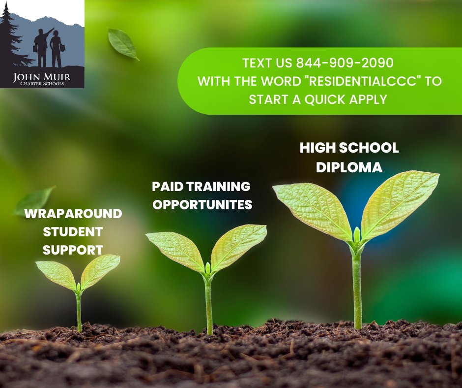 Growth occurs in different stages. We offer students a foundational seed to grow their career and earn a high school diploma. 
#transformationthursdays  #studentsuccess