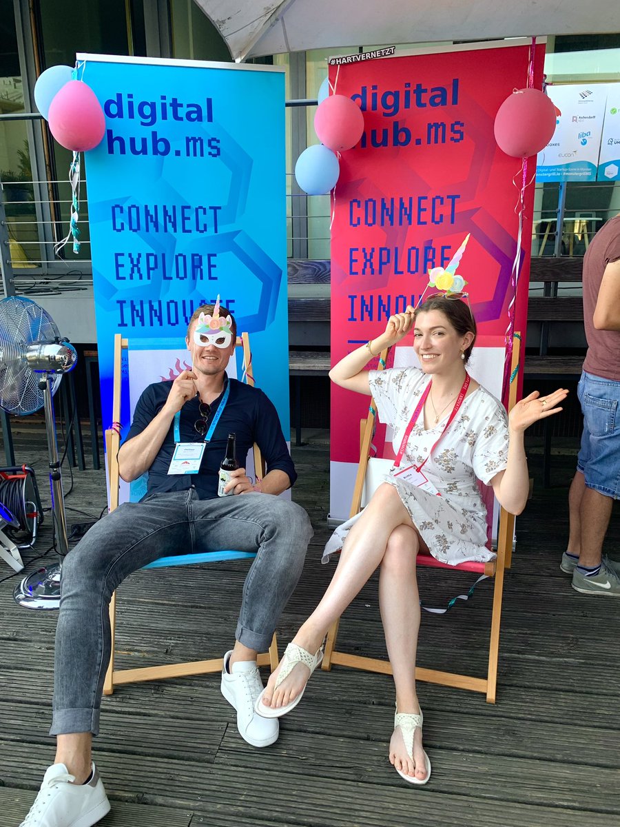 Unser erstes #hartvernetzt couple beim #monstergrillMS! <a href="/Innomago/">INNOMAGO</a> x <a href="/Dermasence/">DERMASENCE</a>