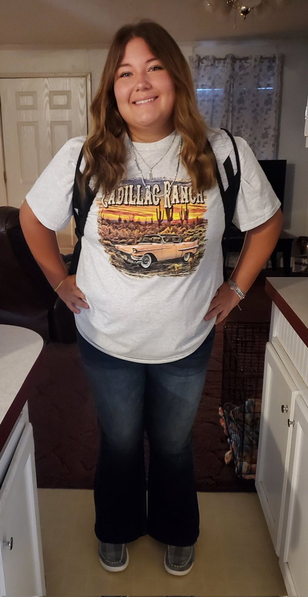 First day of HS!! It's a great day to be a Leopard!!! #classof2026