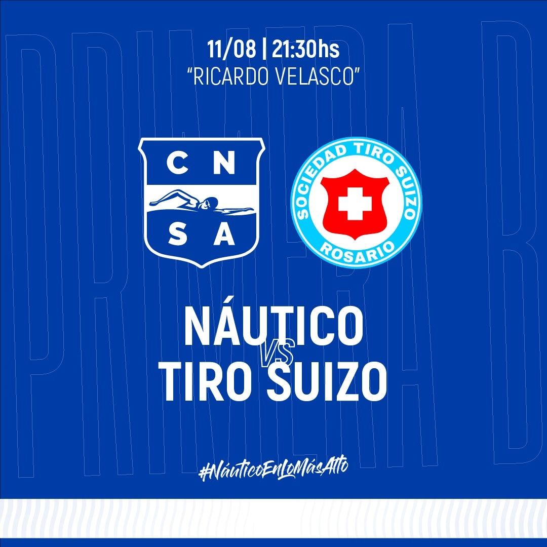 👊🏼 #Primera B |  Náuti juega en casa

Por una nueva jornada de la tercera categoría, nuestro equipo recibe en el Velasco a Tiro Suizo desde las 21:30.