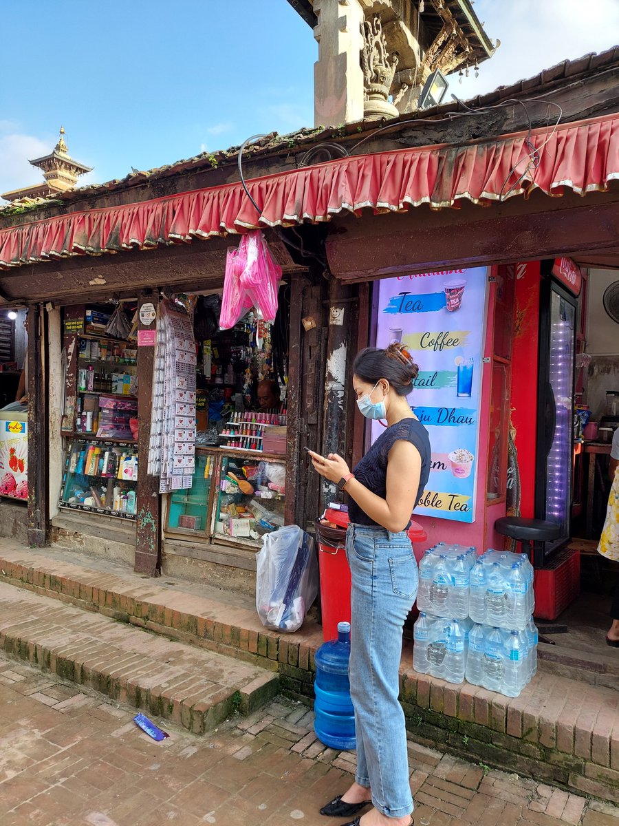 Yesterday, we celebrated #OpenStreetMap’s 18th birthday at the lapse of the beautiful Patan Durbar Square collecting POIs and cutting cake. Cheers to 18 years of map transparency!