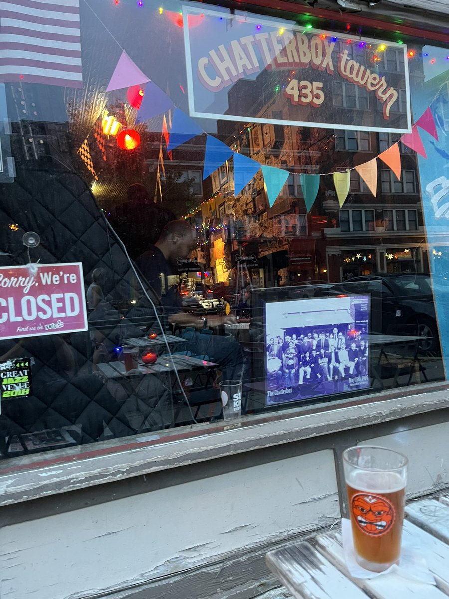 philip_m_martin's tweet photo. Also: Shoutout to the talented jazz musicians and friendly staff at the Chatterbox on Mass Ave in downtown Indy (lucky for me they were in fact open when I was craving some time outside the hotel after #SHEEOConf day1) https://t.co/9AT1unaanU