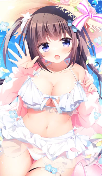 白色の…すきって言ってたから着てきちゃった 