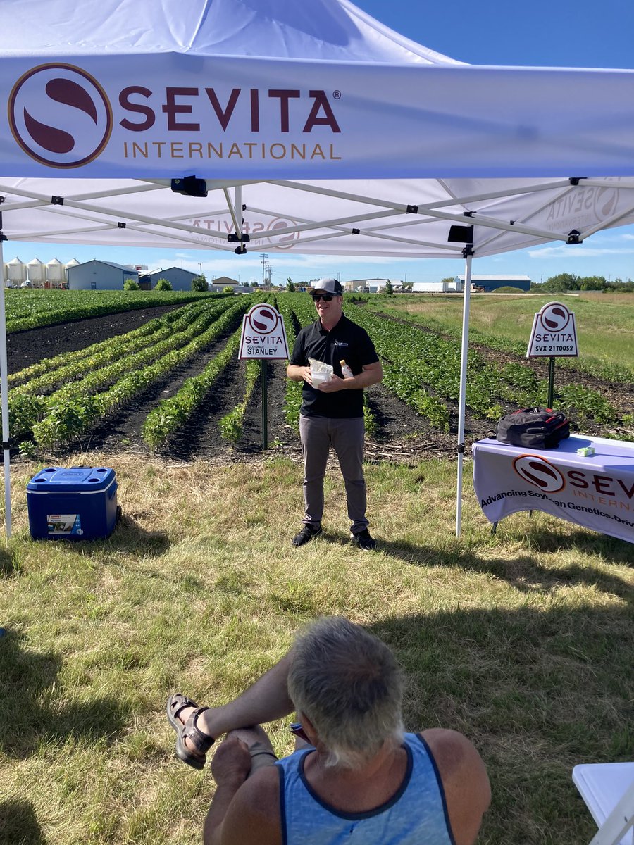 Sevita Export Manager John Hendrick discussing the food products made from <a href="/Sevita_Int/">Sevita International</a> Food Grade soybeans #tofu #soymilk #miso #yumyyum