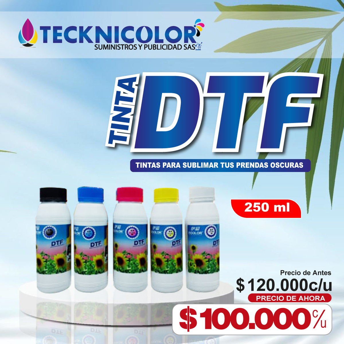 Tecknicolor1's tweet photo. tecknicolor suministros
Tinta DTF π¨οΈ para tus impresiones en prendas oscura al manejar una tinta blanca da los mejores resultados en el producto estampados. π£οΈπ²π¦ππ»π¨οΈπ¨π΄
#Poliamida
#TintasDtf
#Sublimacion
#DTF
#RolloDTF
#papeldtf
Pedidos π² 311 855 90 94 π² https://t.co/r1rT8fh7qV