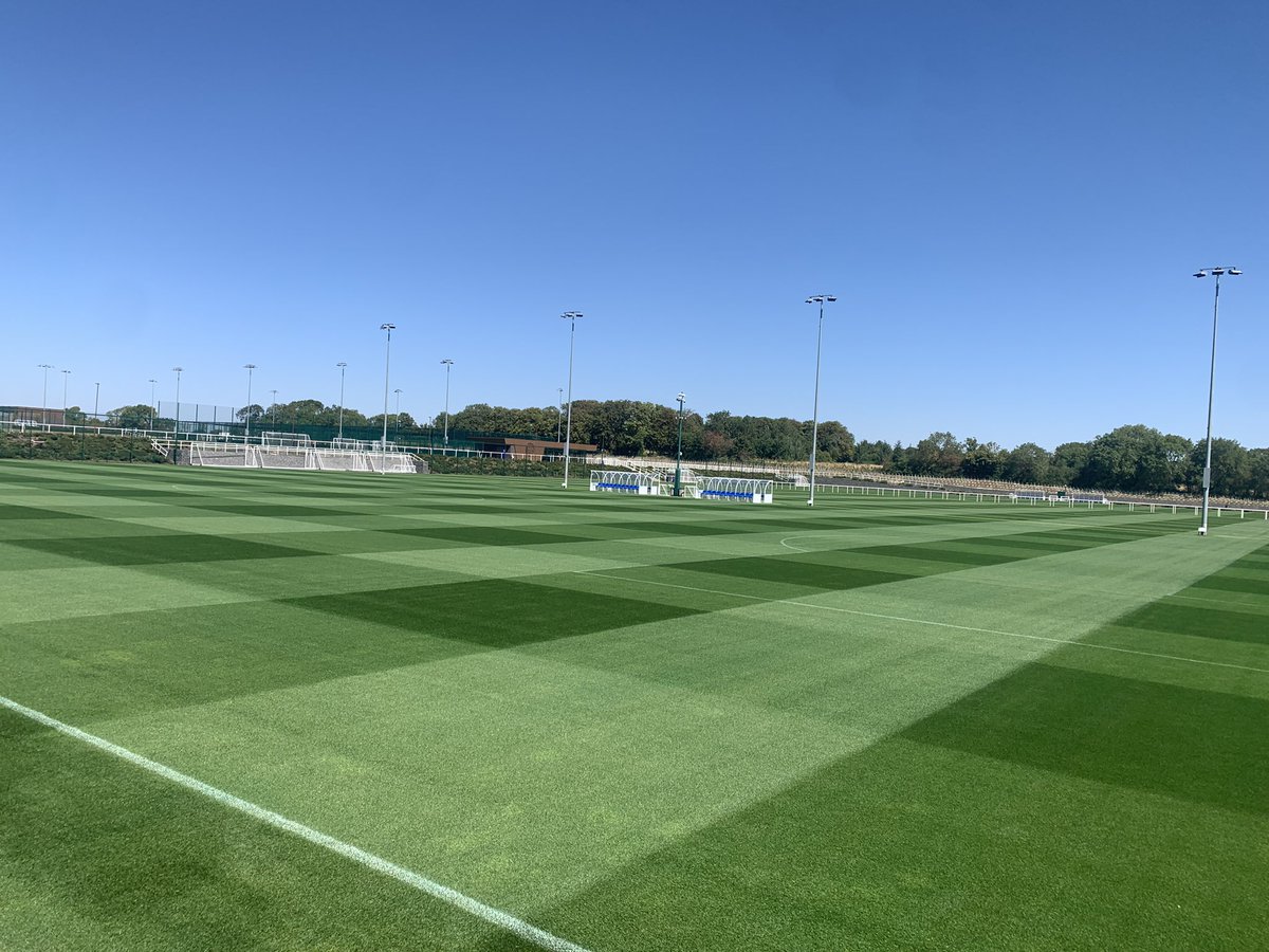 Academy pitches are finally getting to where we want them! Been a hectic preseason to say the least - plenty of early starts/late finishes to get jobs ticked off…worth it every time with results like this! #LCFC