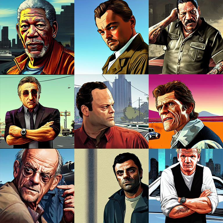 oppie85's tweet photo. Having recently gained beta access I have to say one of #stablediffusion's biggest strengths so far (compared to #dalle) is celebrity likenesses. https://t.co/CJ6gD5UuGR