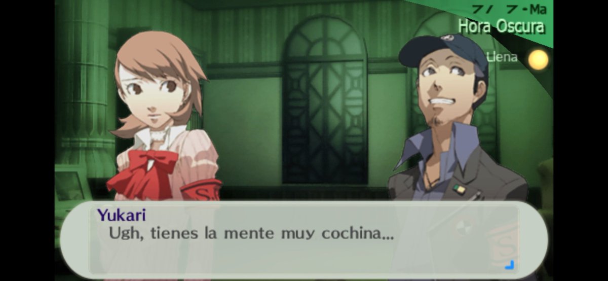 ManjiroMoriarty's tweet photo. Junpei con sus locuras que hace enfadar a Yukari y misión de gatitos. Lo tiene todo 😋 #P3Portable #PSP https://t.co/XTK3KINs5i