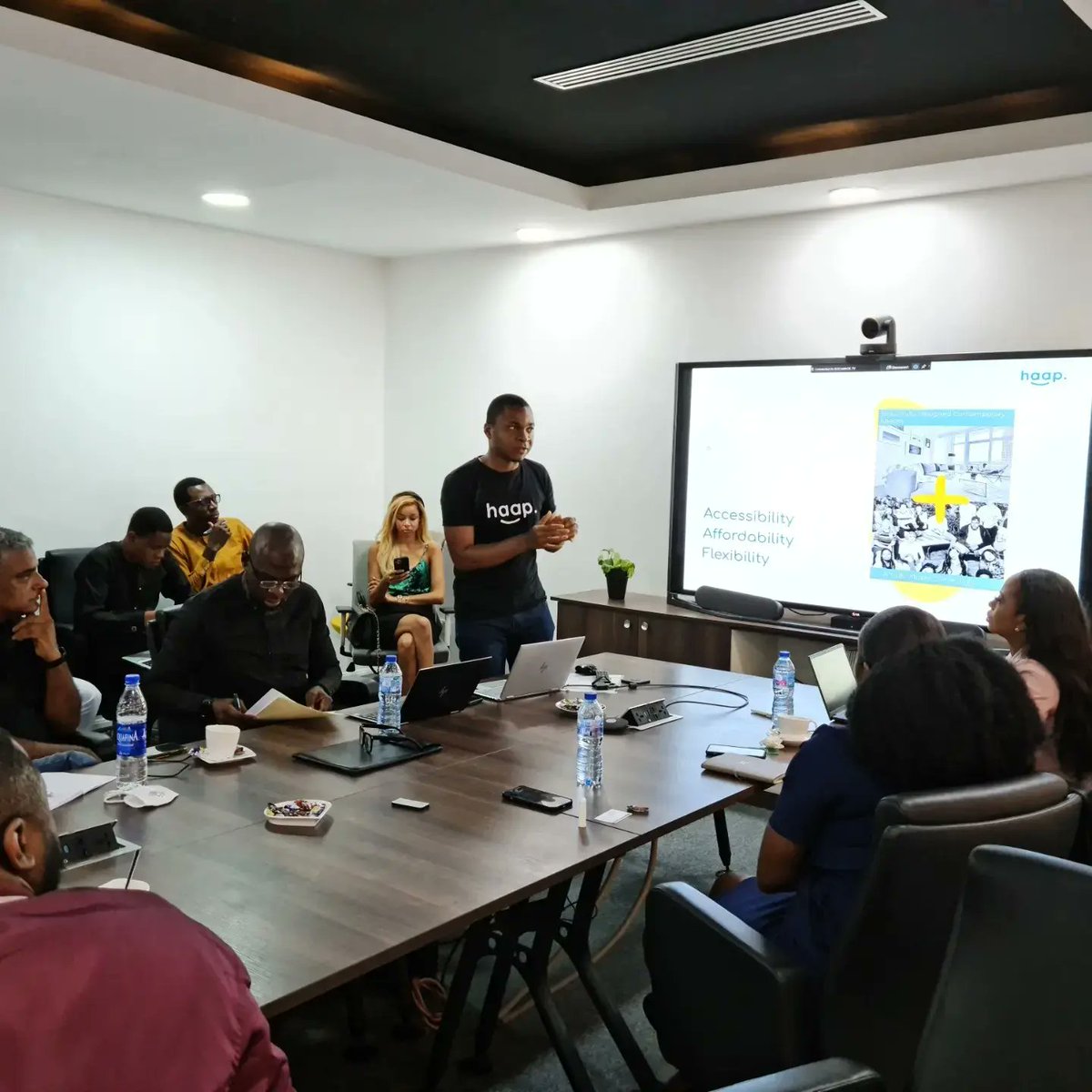 proptech54's tweet image. Haap Living @haapliving pitching at Proptech54 Accelerator program on Day II of @Niproptech 2022, hosted by @nigeriamortgagerefinance.coy
📍 For more info visit: proptech54.com
#niproptech2022 #niproptech22 #niproptech