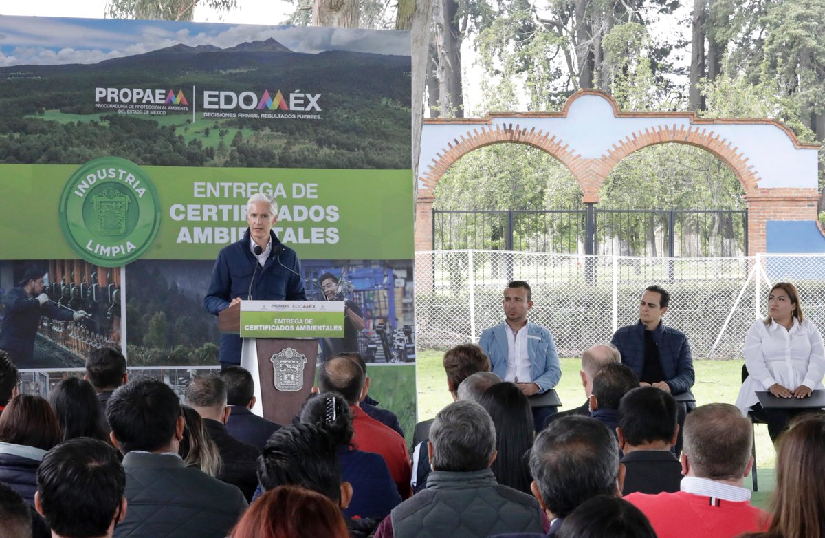 El compromiso con el medio ambiente requiere la participación de todos; empresas, sociedad y gobierno. Sigamos trabajando juntos por un #EdoméxVerde.