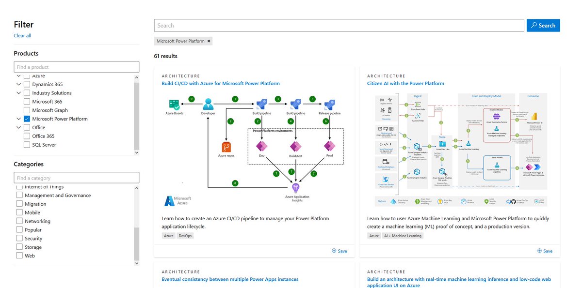 RajYRaman's tweet photo. Did you know? There is a whole bunch of content in #Azure Architecture Centre about Power Platform.

https://t.co/8qY4BLUH0C

#PowerApps https://t.co/qRGv8NmM50