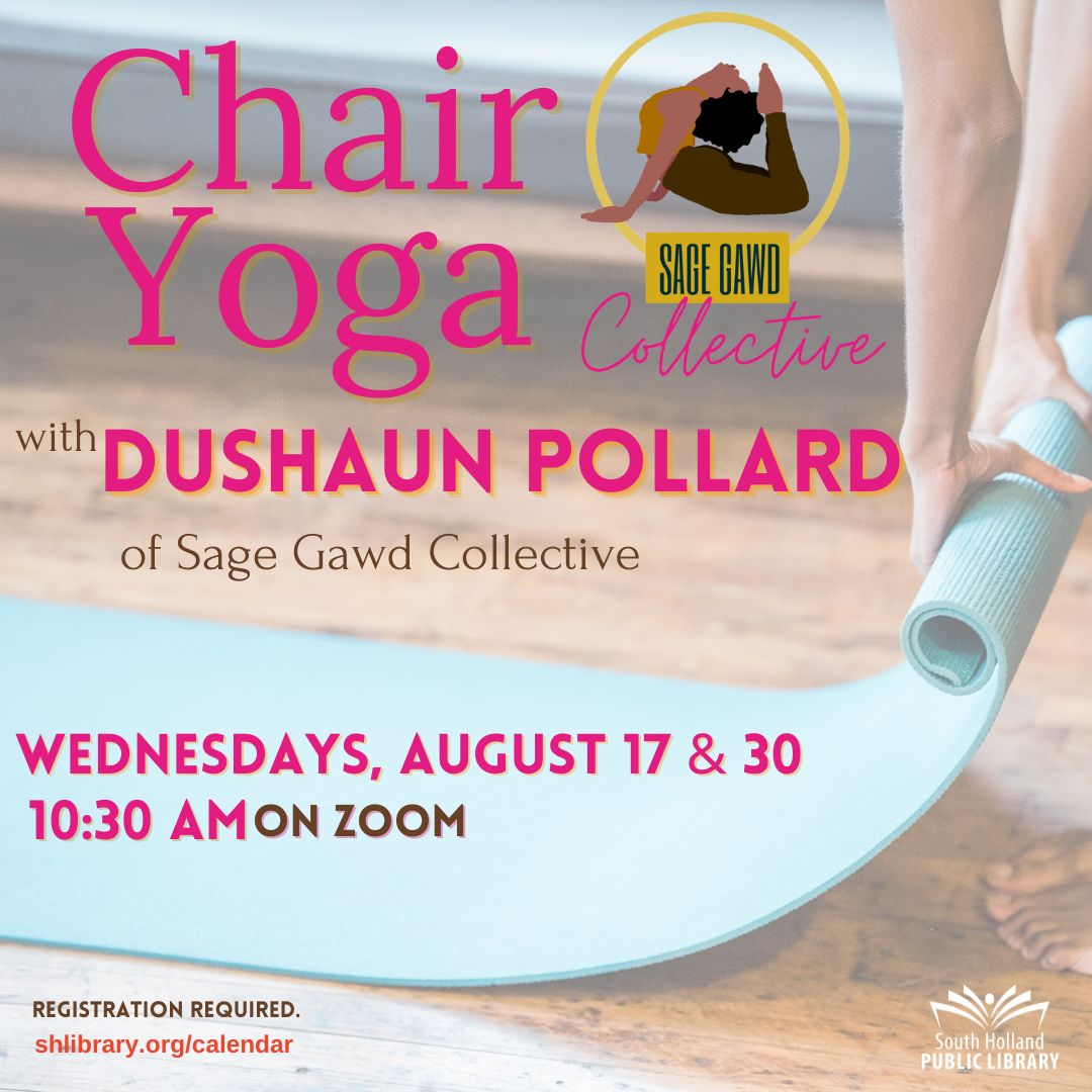 DuShaun Pollard of Sage Gawd Collective is back to help you reset and reset. Register here: shlibrary.org/events/chair-y…