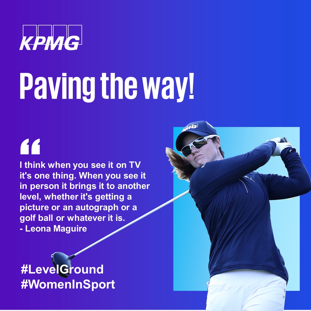 StephenMPurcell's tweet image. Fresh off her best-ever finish in a Major championship, Leona Maguire is hoping to further inspire the next generation at the ISPS World Handa Invitational in Galgorm. 

#LevelGround #WomenInSport