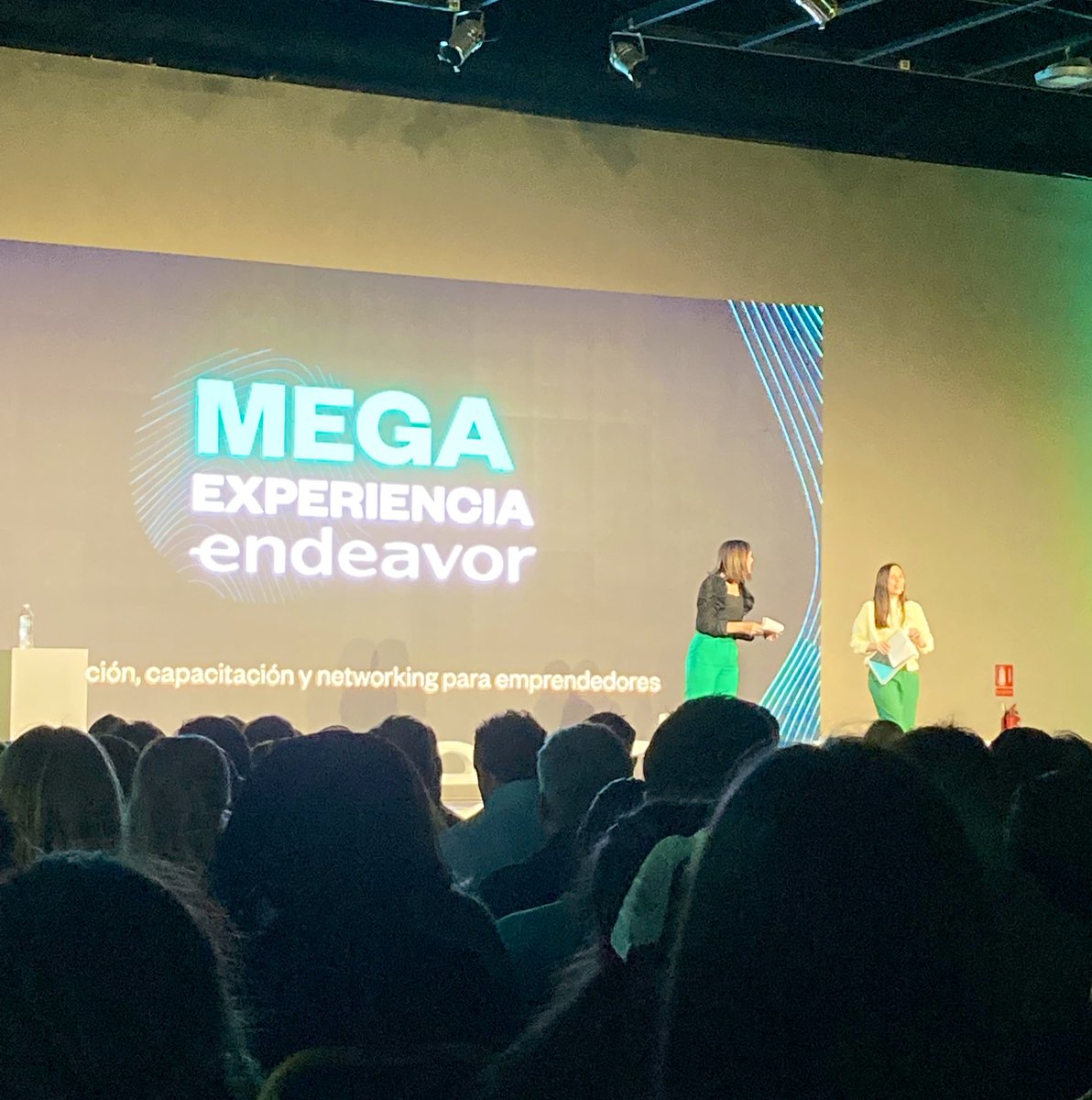 Qué lindo que volvió la #MegaEndeavor presencial