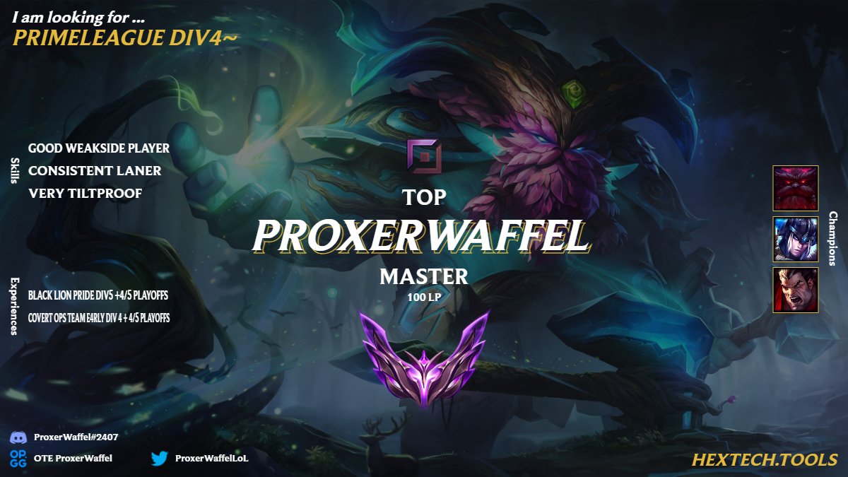 After one split with <a href="/CovertOpsGG/">Covert Ops</a> i am now looking for a new home