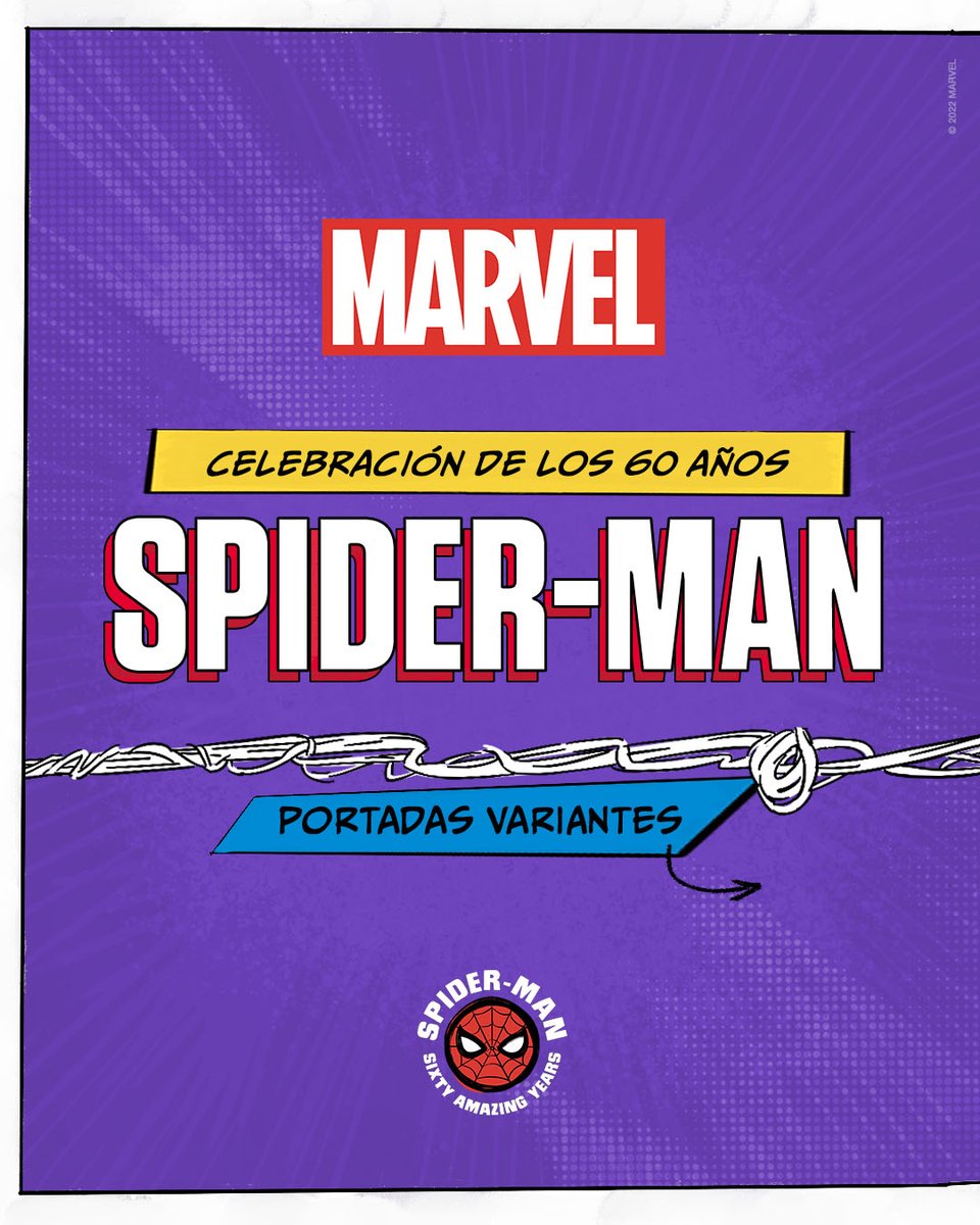 MarvelLATAM's tweet photo. Grandes artistas de la industria del cómic se suman a la celebración del 60 aniversario de Spider-Man con estas portadas variantes 🕸

¿Cuál es tu favorita? 🕷 https://t.co/YcOhK663jG