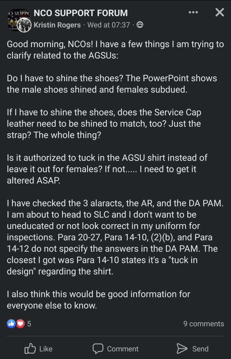 i'm not a SSG, but i played one on TV tweet media