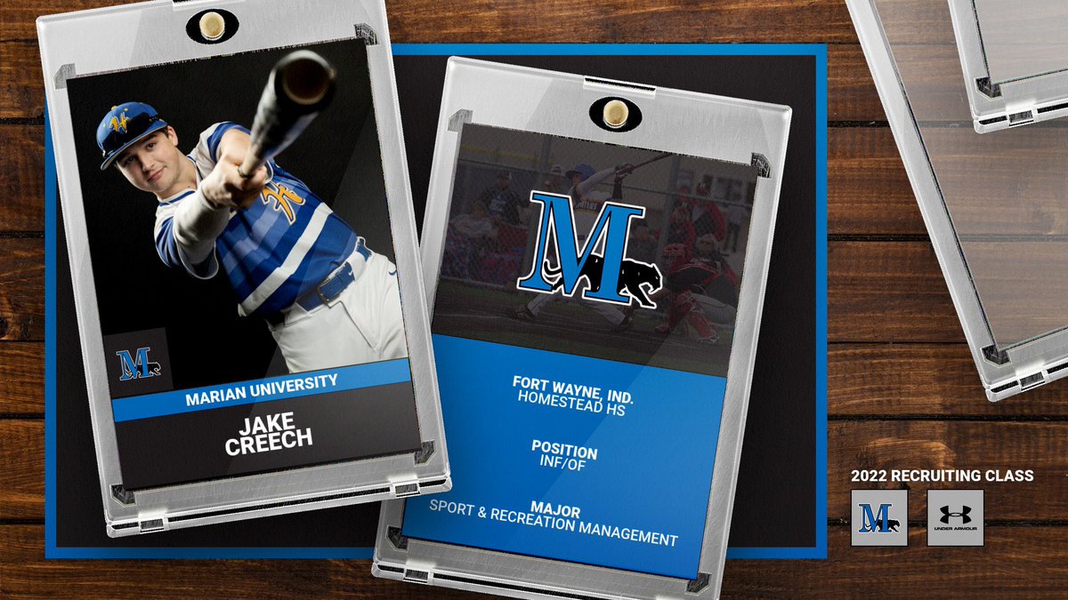Marian_Baseball's tweet photo. Now we introduce our first Indiana player to the program - welcome Jake Creech to Fond du Lac!
📚 High School: @HomesteadBSB
⚾️ Summer: @IndianaNitro
🏆 Sectional Champions
🎖 Team finished 24-7 https://t.co/oBCr7rxCGq