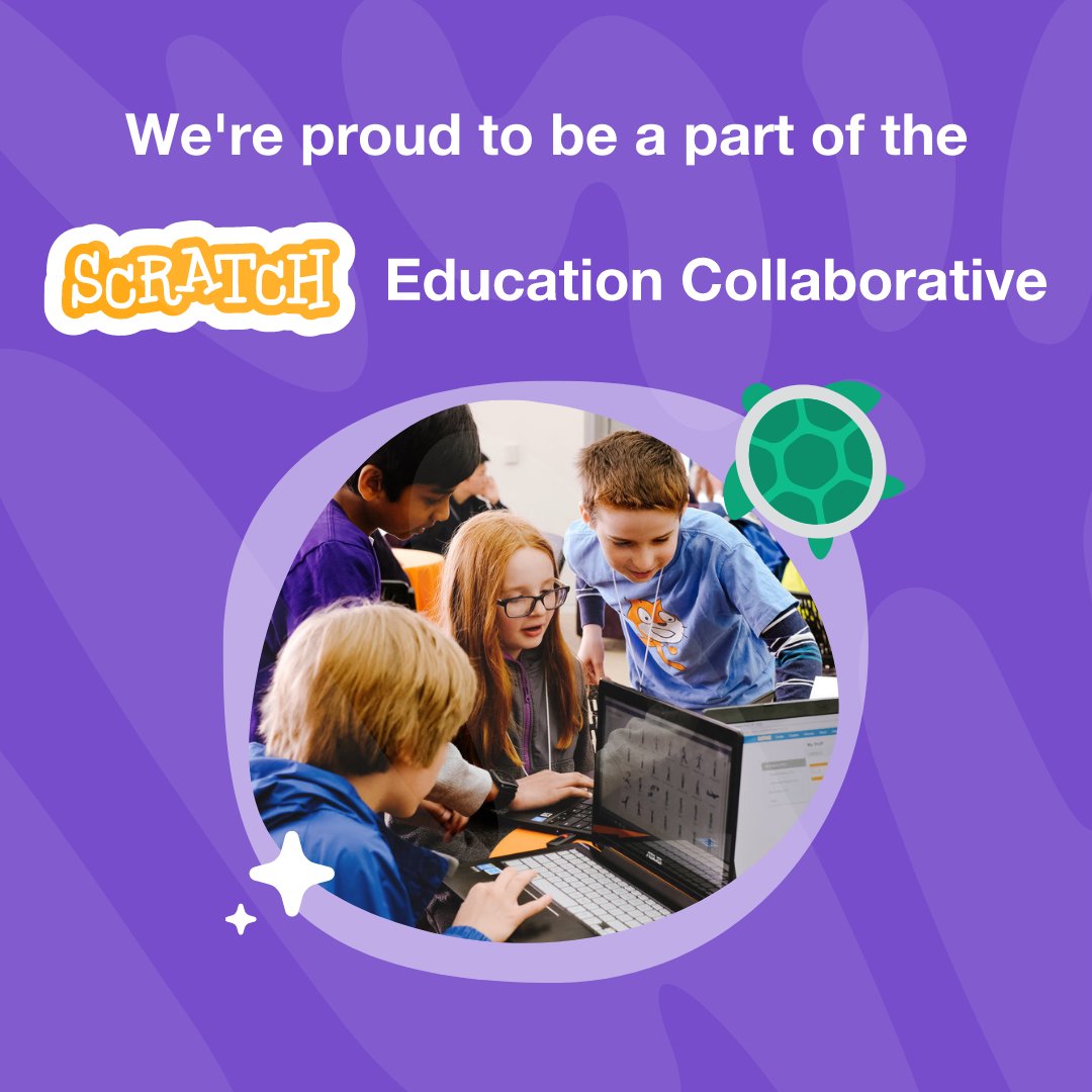 BooleanGirlProj's tweet image. We’re excited to announce that we’re a part of the #ScratchEducationCollaborative! 🎉 We’ll be collaborating with @scratchteam, ScratchJr, and organizations around the world to support learners in developing their confidence with creative coding.
#scratch #scratchcodingforkids