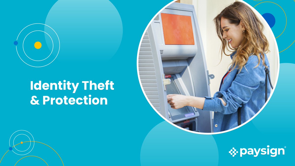 paysign's tweet photo. An issue that is sweeping the globe is identity theft, but there are steps that anyone can take to protect themselves. Check out our blog article about it: https://t.co/XLgbiZNvvD
#identitytheftprotection #paymentspartner #staysafe #fintech #paymentsolutions https://t.co/3IfH4ZmxFG