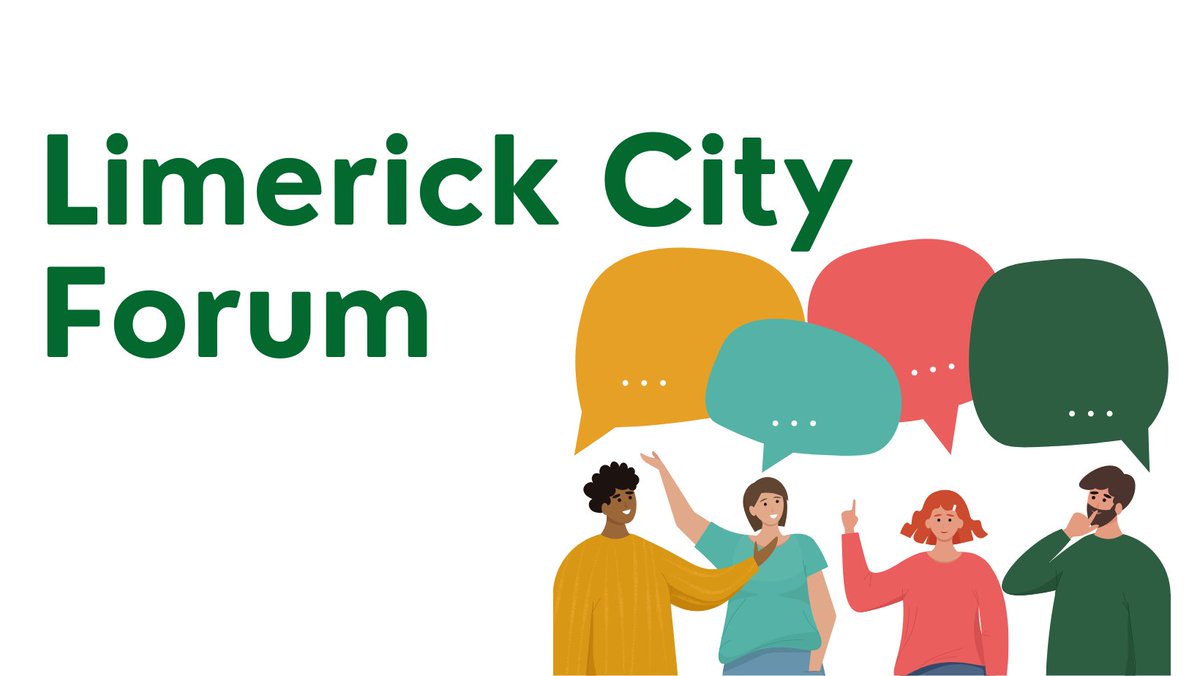 LimerickForum's tweet image. Limerick City Forum is a community based collective consisting of city centre residents, with a focus on enhancing city centre living for everyone. 

It is an accessible and inclusive forum where all suggestions and comments relating to city centre development are welcomed.