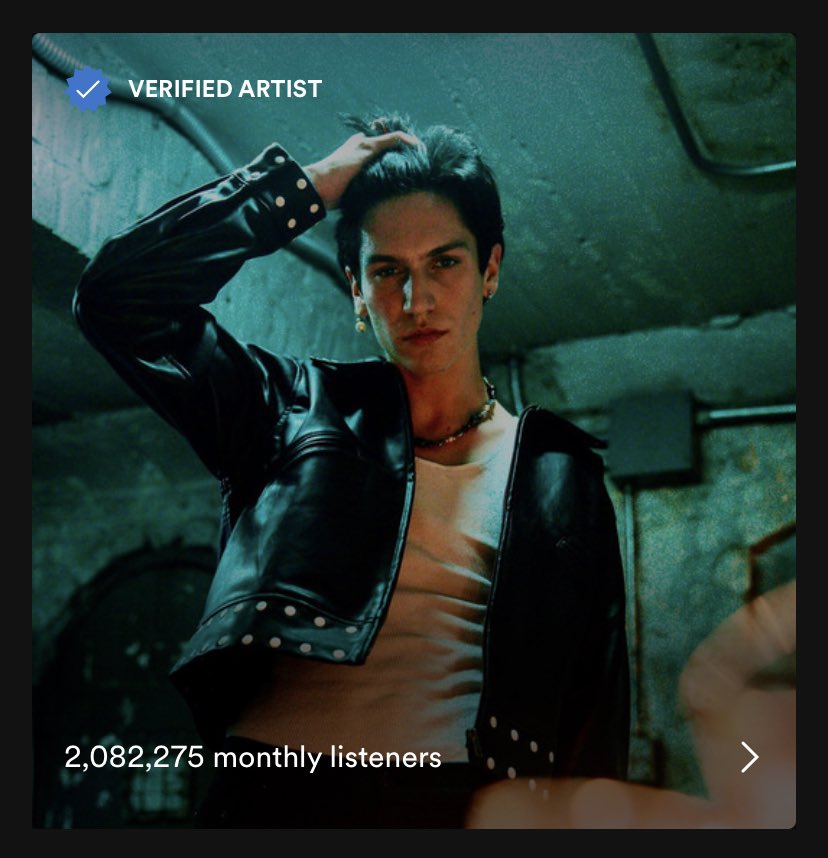 📈| <a href="/xhuddy/">Huddy</a> has reached 2 million monthly listeners on Spotify.