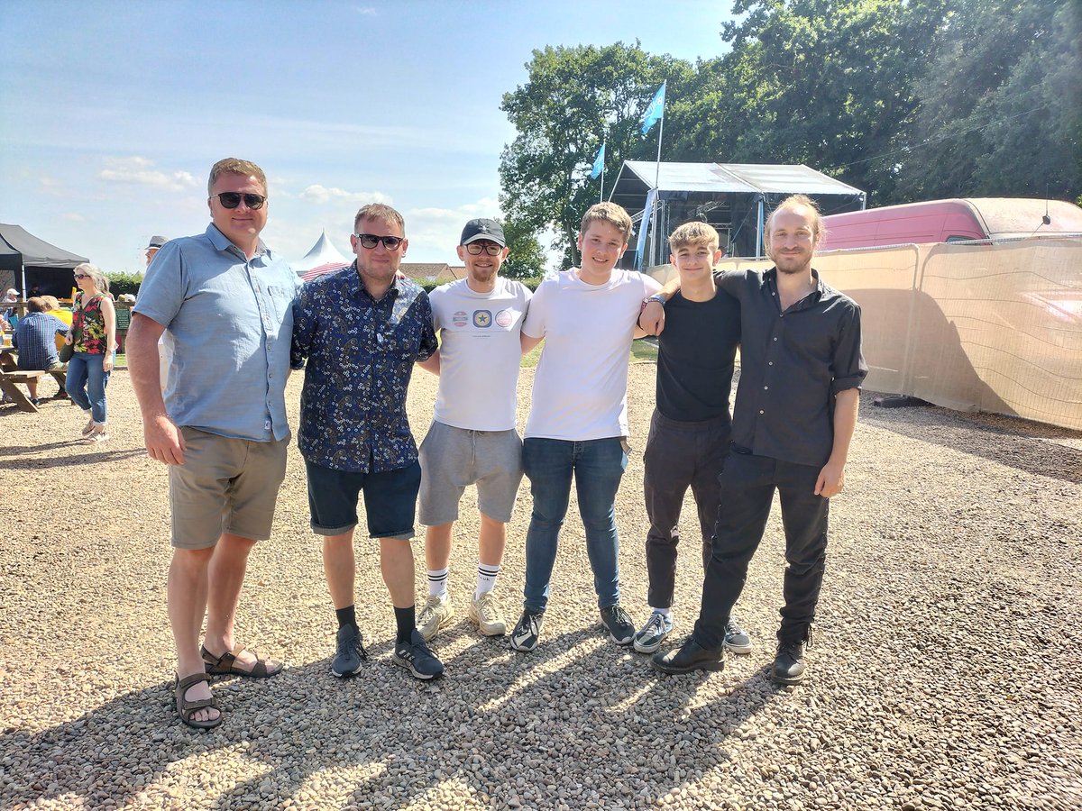 Enjoying the sun at Bannaroo festival last week. #band #music #summer #festival