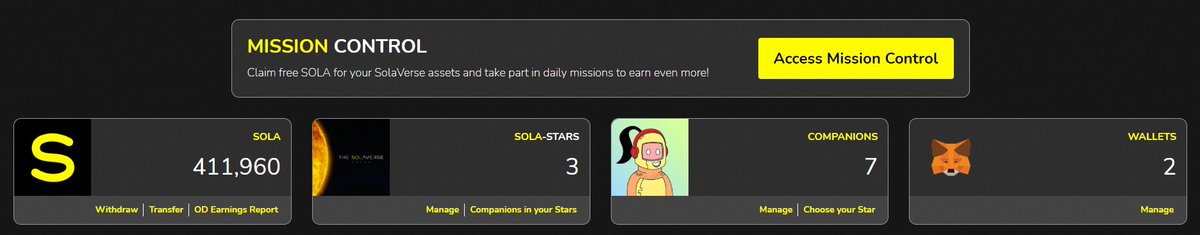 TJBLFG's tweet photo. @the_solaverse dashboard update looking clean AF 
Yes I've been stacking that $SOLA 🔥 https://t.co/QJGfcWeTik