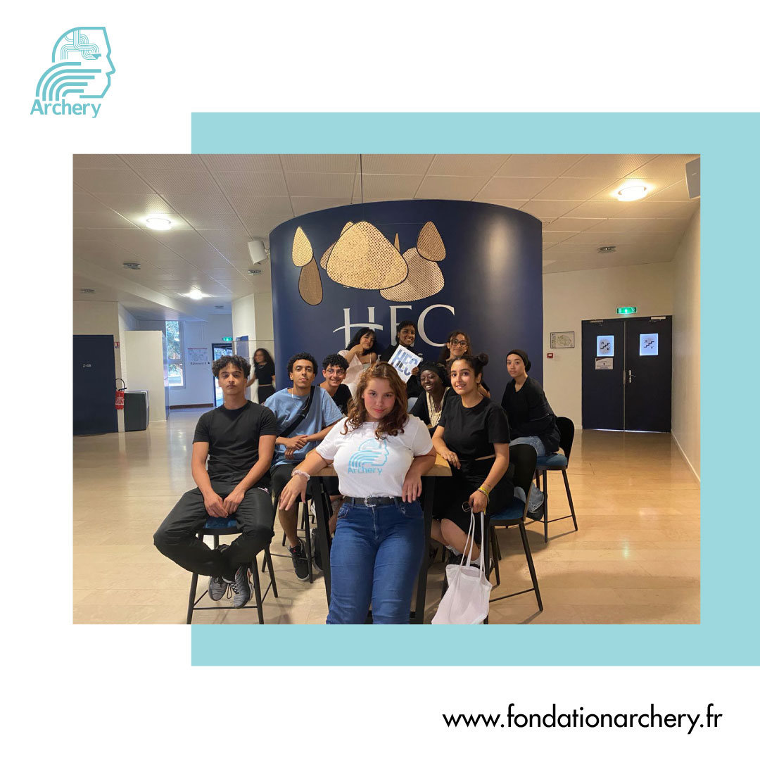 Une photo de nos lauréats lors d'une visite à <a href="/HECParis/">HEC Paris Business School</a> 
#rencontre #laureats #Hec