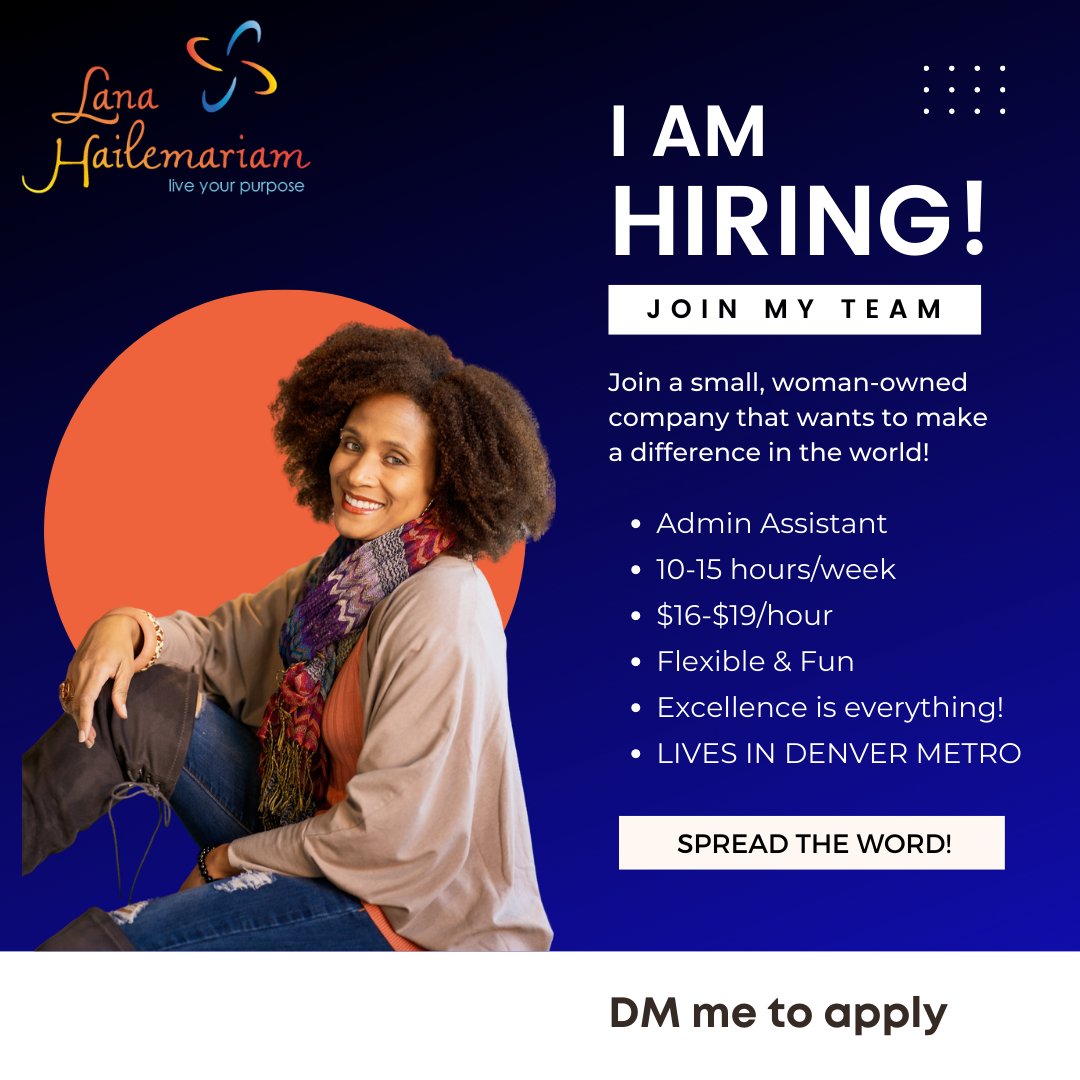 Can you help a sista out? Please. I need a unicorn... but he or she has to live in Denver Metro area. 

Check it out and share if you know someone! 

#needanadmin #werehiring #werehiringnow #hiringnow  #administrativeassistant #needadmin #needadmins #needadminhelp