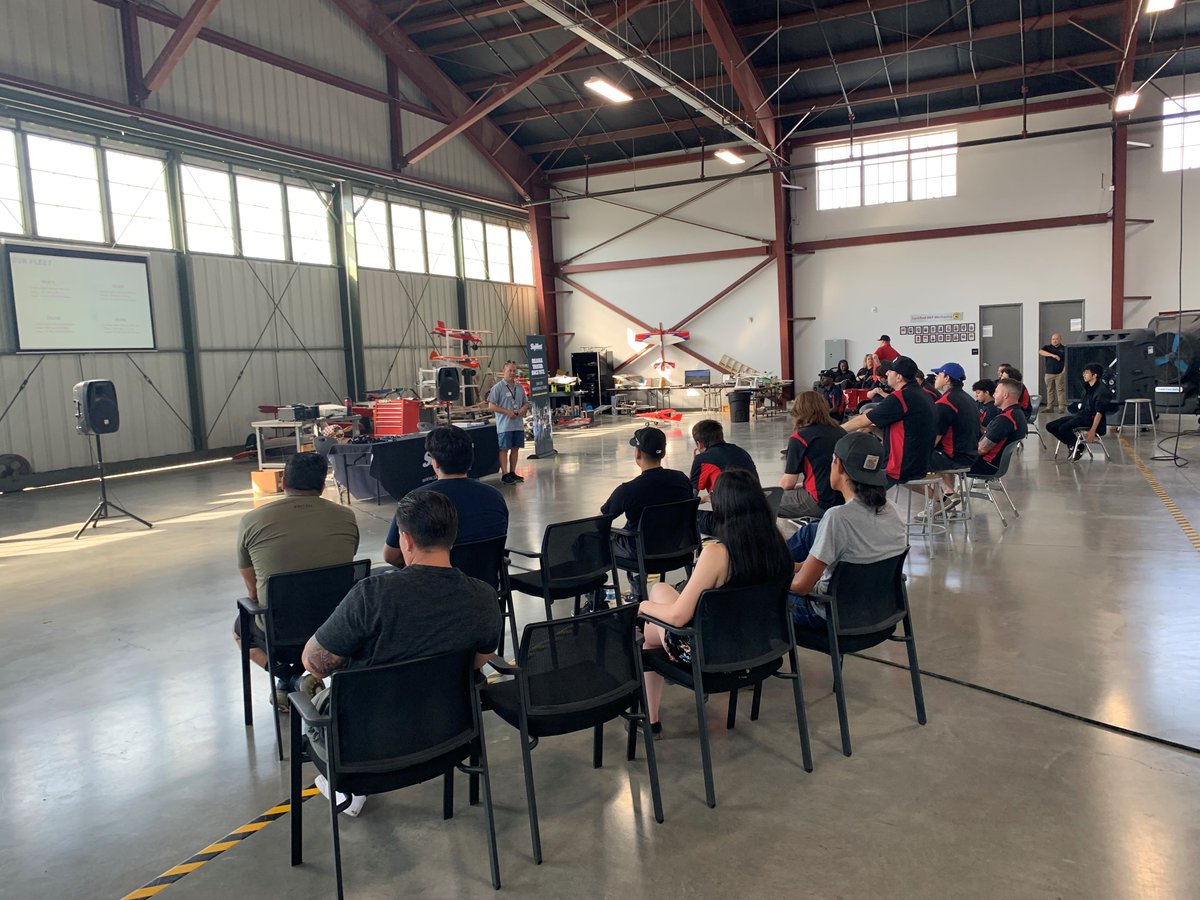 SpartanCollege's tweet photo. Representatives from @SkyWestAirlines visited #SpartanRiverside to share the benefits of the SkyWest Pathway! ✈️

For more information about the SkyWest Pathway visit: 
https://t.co/dyynOuiCof 

#AMT #AviationMaintenance #AVMaintenance #AviationTech #AviationTechnology https://t.co/yNIbq4w9JP