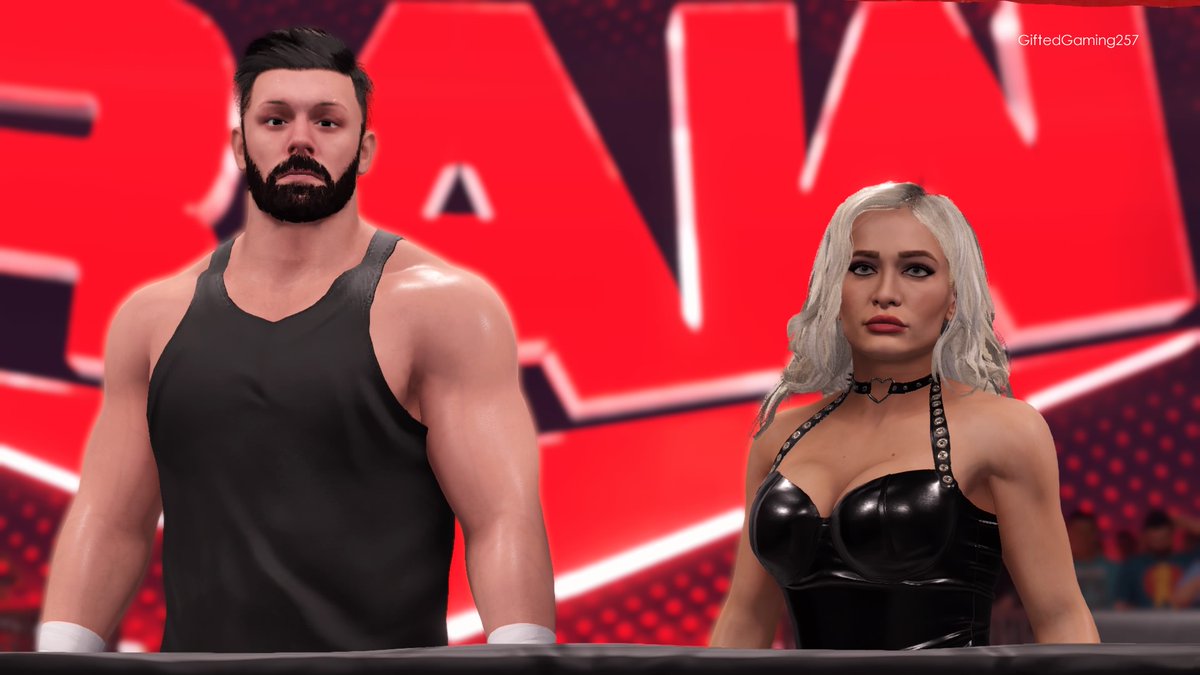 josher997's tweet photo. Me and Scarlett #Wwe2k22 #PS4share https://t.co/7J6J8RfRd7