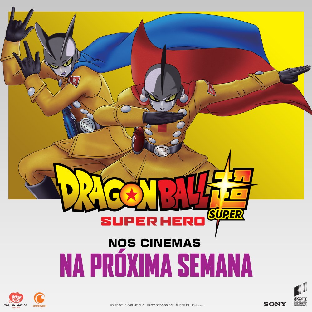 Dragon Ball Super: Super-Herói chega aos cinemas brasileiros em agosto