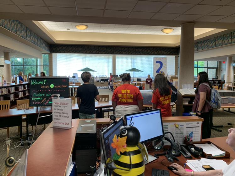 Today the high school staff welcomed the first half of the freshman Class of 2026.  Tomorrow they will welcome the other half of the class.  Welcome to MHS!  Have a great year!