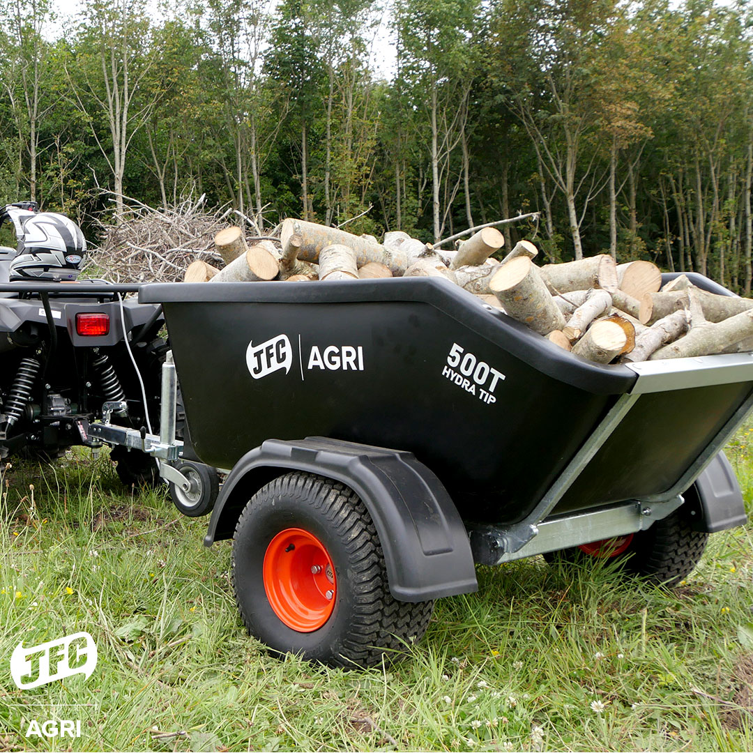 JFCAgri's tweet photo. Why not make life easier with a hydraulic tipping trailer?
Our complete range of ATV trailers will be on display this Sunday @tullamoreshow, Stand H257-260.
#TullamoreShow #JFCShow #JFConthefarm #JFCAgri https://t.co/49qenTbyKk