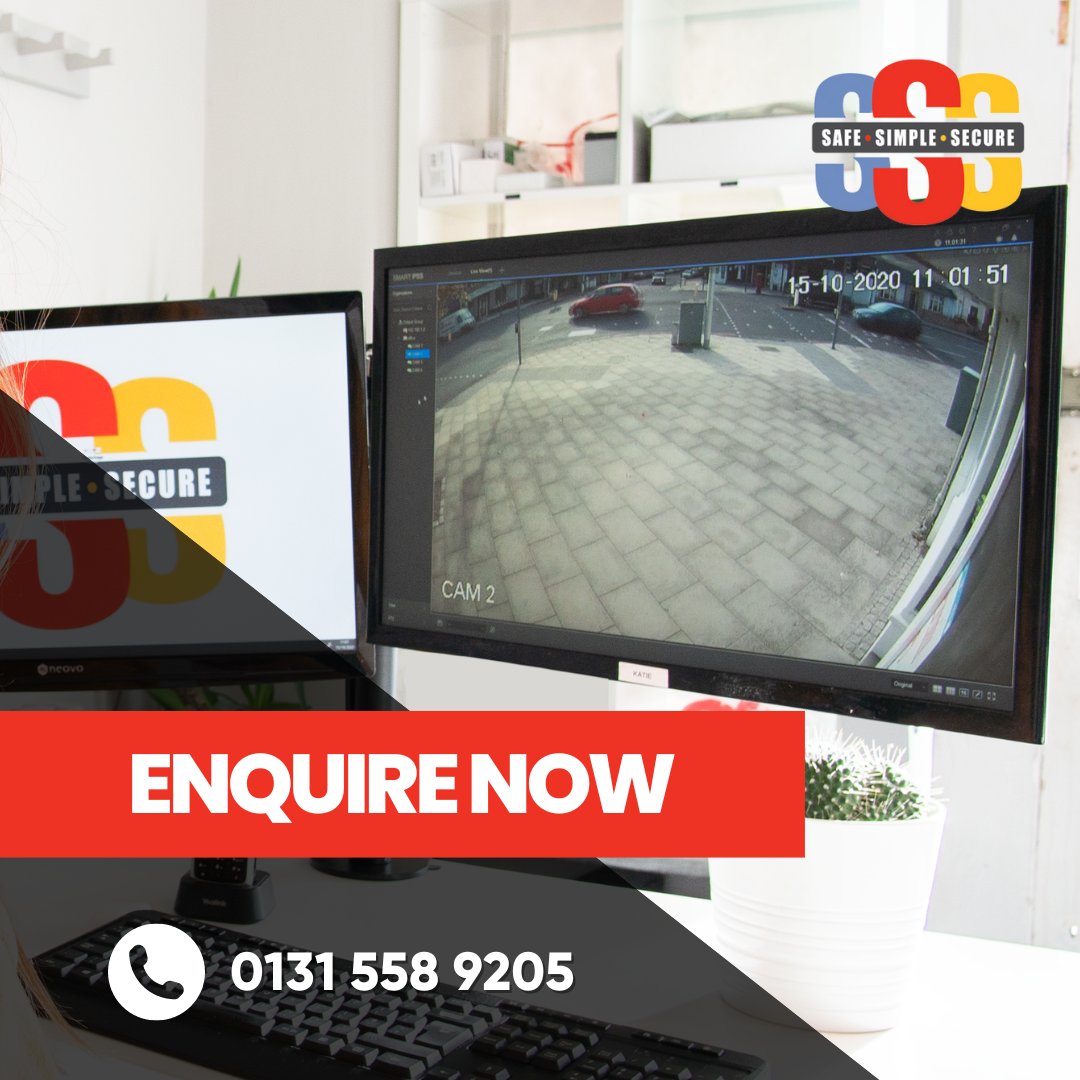 SafeSimpleSec's tweet image. Our CCTV systems help create a safer environment for your employees and customers. You can monitor your sales floor or building whilst deterring theft. 

Enquire with our team today via:

🔵 T: 0131 558 9205
🔴 E: info@safesimplesecure.com
🟡 W: safesimplesecure.com