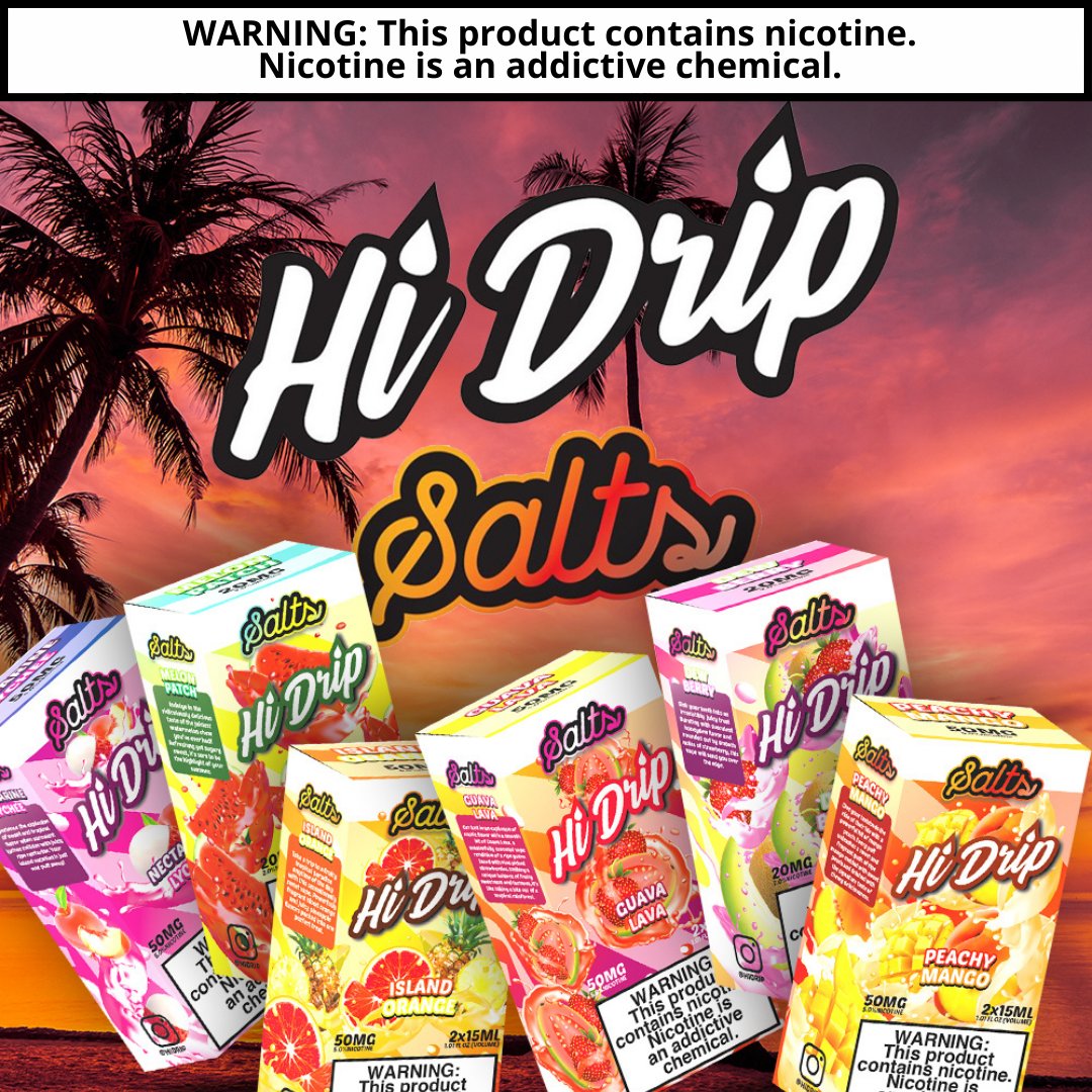 EightVape's tweet photo. These juicy and sweet fruit e-liquids from #Hidrip are enhanced with high-grade nicotine salt for a premium vaping experience. Check out these high-quality products now. https://t.co/YlkEZ1ptAG #thursdayvibes https://t.co/PKVloztTot