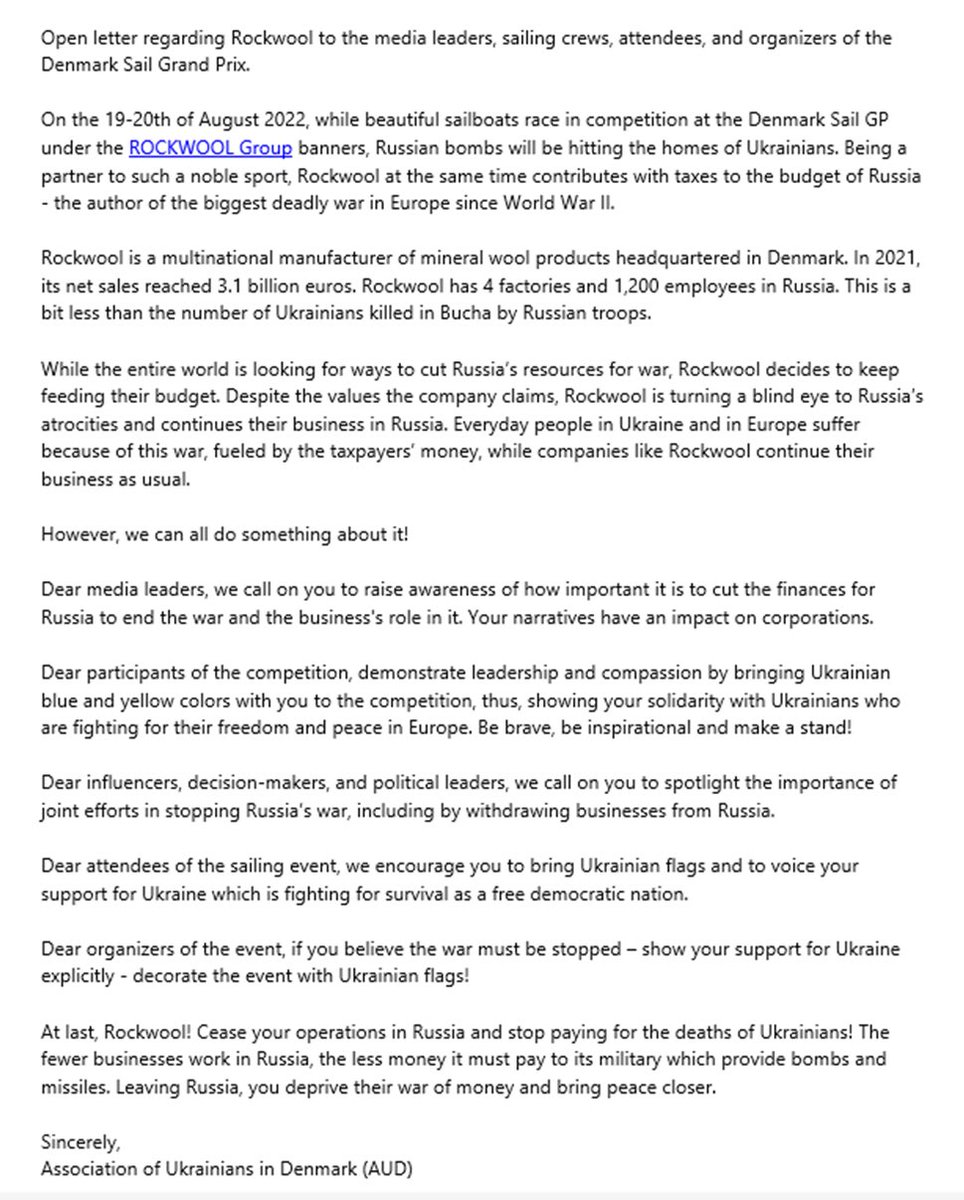 AUD - Association af Ukrainere i Danmark tweet media