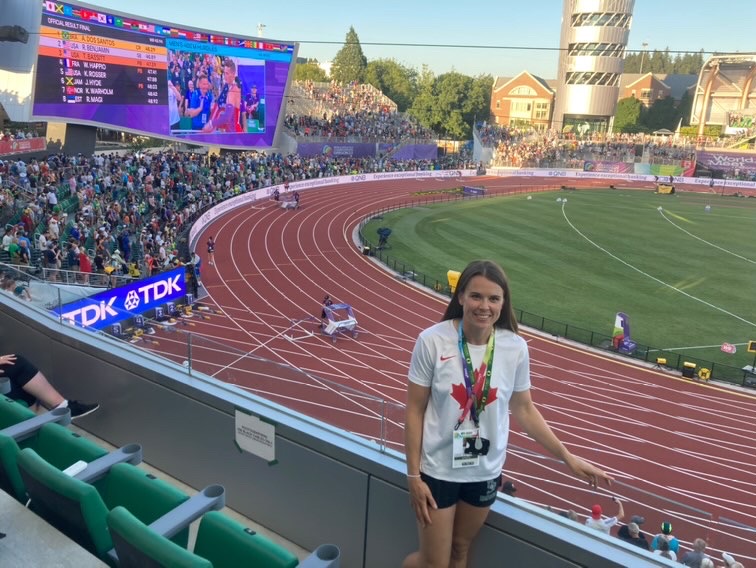 Congratulations to Michelle Harrison on her two most recent races🏃‍♀️! 

Michelle competed in 2022 World Athletics Championship as well as the Commonwealth games and is pursuing a Business Certificate at Edwards. 

Join us in Congratulations below👏!!
#EdwardsProud #USask <a href="/mich815/">Michelle Harrison</a>