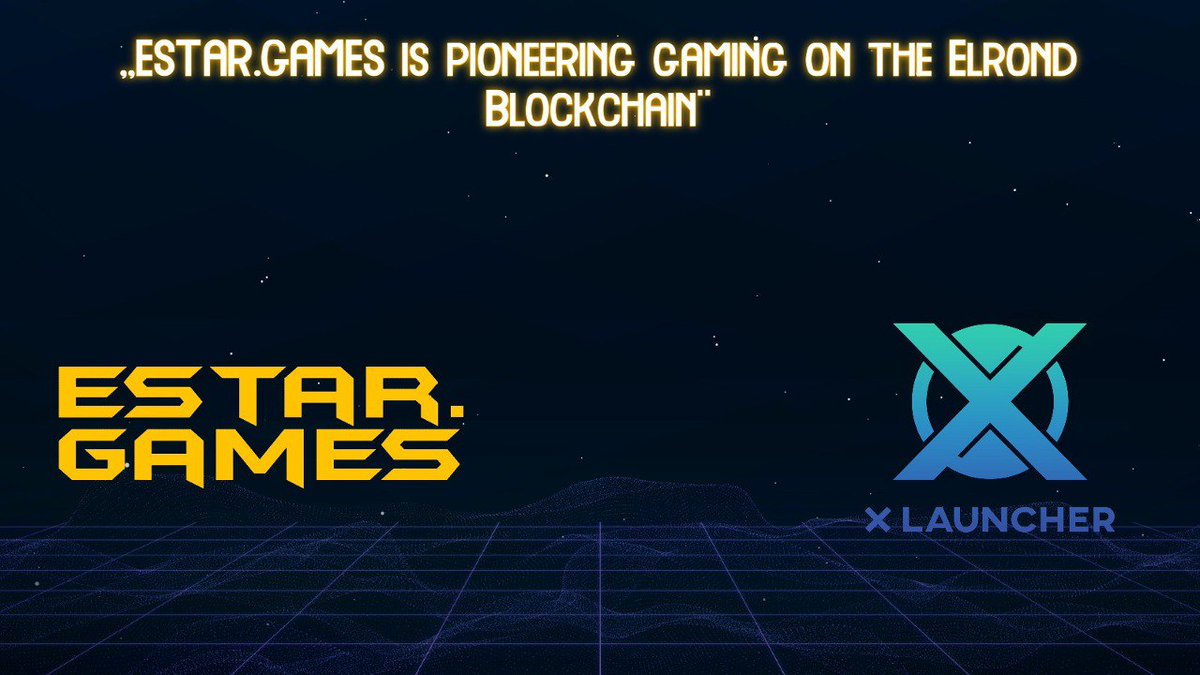🔥 𝐌𝐞𝐞𝐭... 𝐄𝐒𝐓𝐀𝐑 𝐆𝐀𝐌𝐄𝐒!🏇

Ladies and gentlemen, the next project on the X-Launcher Platform will be... <a href="/EstarToken/">ESTAR.GAMES</a> as ESTAR GAMES! 😎

Details:
🔡 linktr.ee/estargames
🌐 estar.games

More info soon!👀 Get your $XLH ready!🚀
#Elrond #XLH #EstarGames