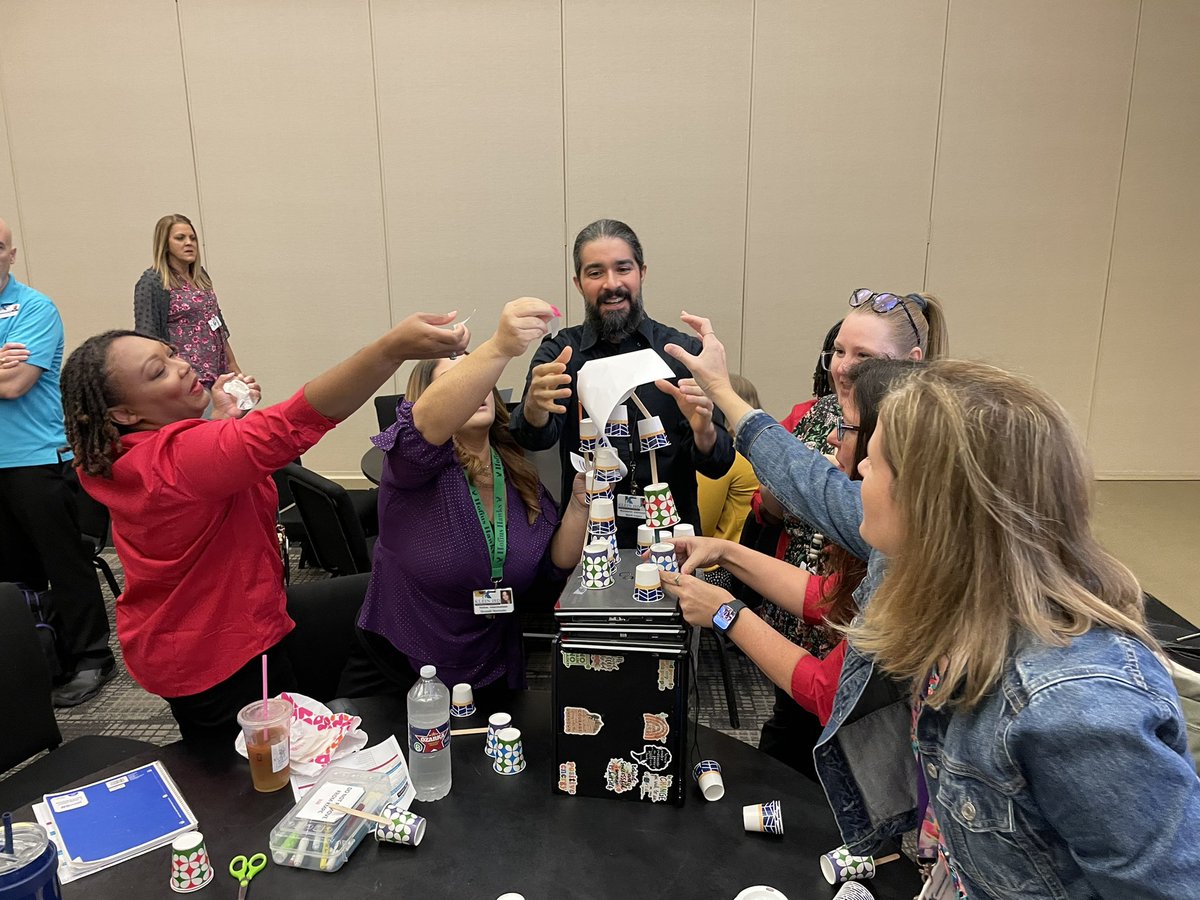 Started off New Specialist Onboarding with some competition &amp; team building! Who can build the tallest tower? Love the creativity, collaboration, and problem solving happening here! 🤩🎉 #KleinFamily