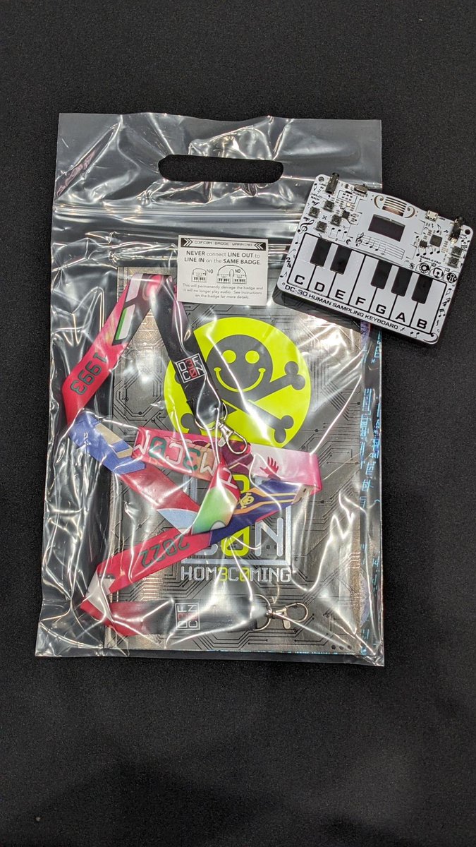 Thanks to <a href="/defcon/">DEF CON</a> Tamper Village we have a badge for someone with a passion for #cybersecurity and  #patientsafety. We'll random select a winner and announce at 13:00 PDT. Then try your best to tamper some medical stuff. Good luck!
