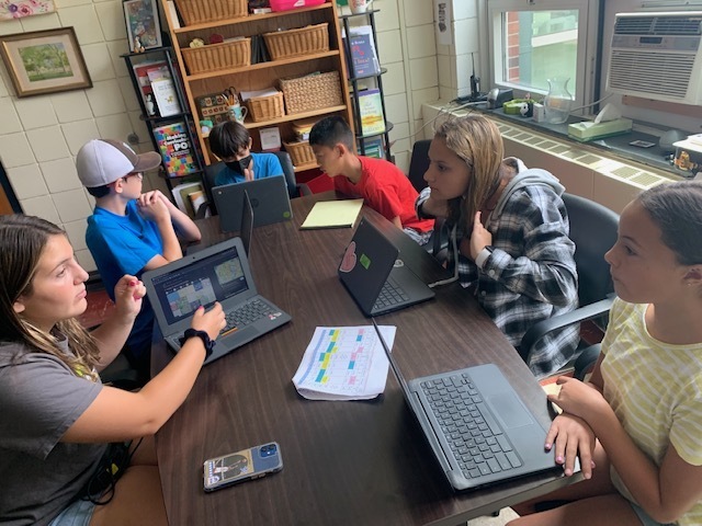 Our Developmental Relationship Ambassadors worked on their Making Good Choices Campaign today!