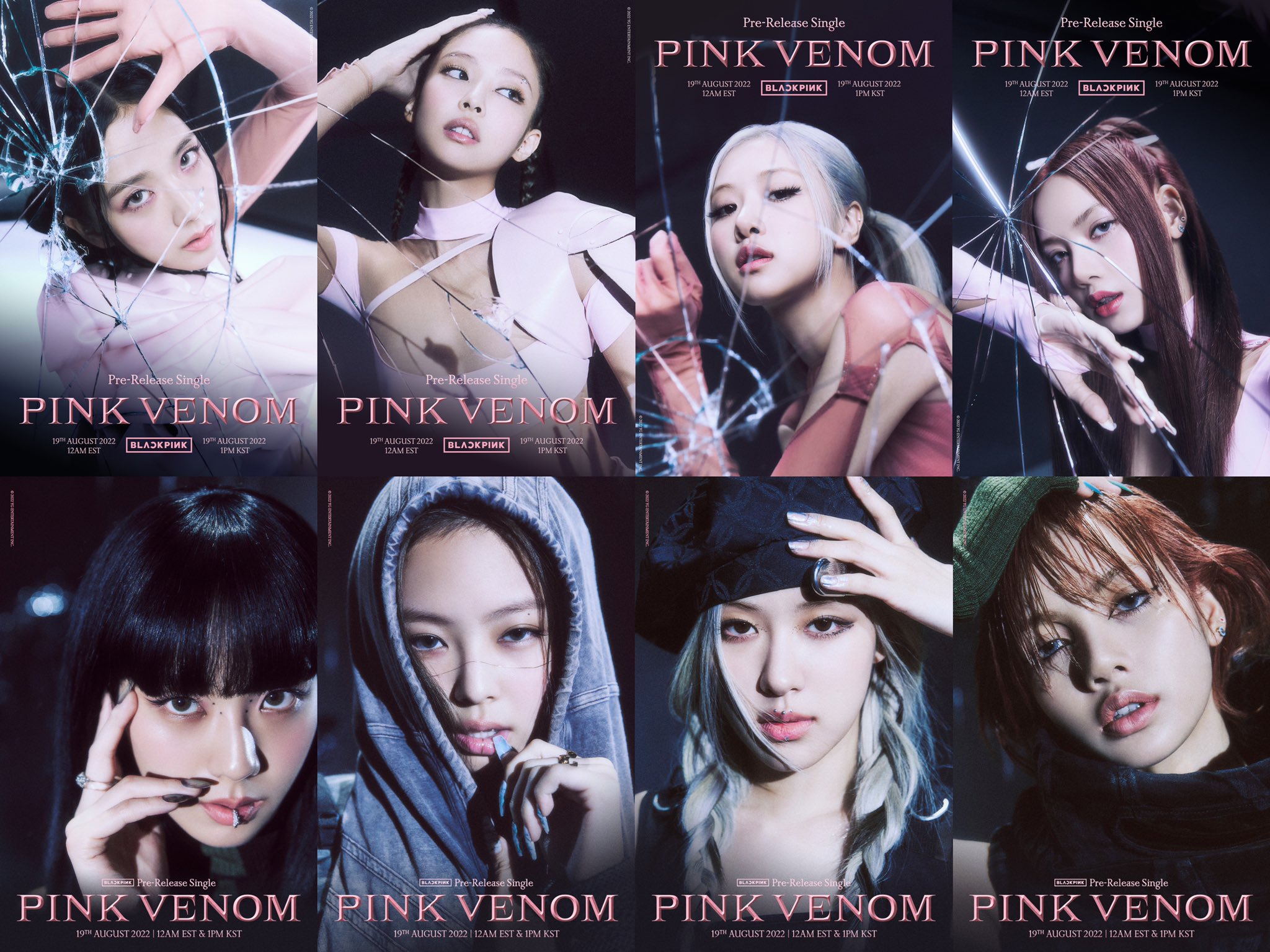 Розэ BLACKPINK Pink Venom