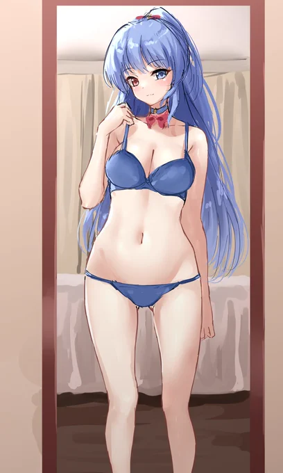 次のskebのラフ 依頼者様のオリジナルキャラです 