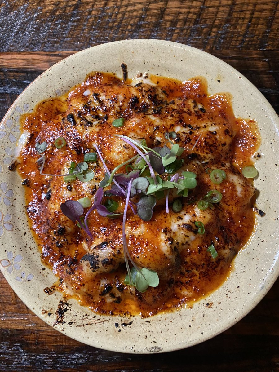 FudoATL's tweet photo. Our Rice Cakes are calling your name…served with a savory kochujang aioli.

#fudoatl #ricecakes #atlfoodies #chambleeeats #atlantarestaurants https://t.co/OzGdlp6ofE
