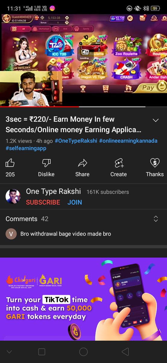 DoseGyan's tweet photo. @TeamYouTube @YouTubeIndia dear Youtube why you don't remove this type of channels or content which is violates youtube community guidelines, this YouTube channel It is openly promoting betting/gambling apps in his many videos and YOU ARE DOING NOTHING. https://t.co/RSrtkZm8Av https://t.co/jfhL4sQhBc