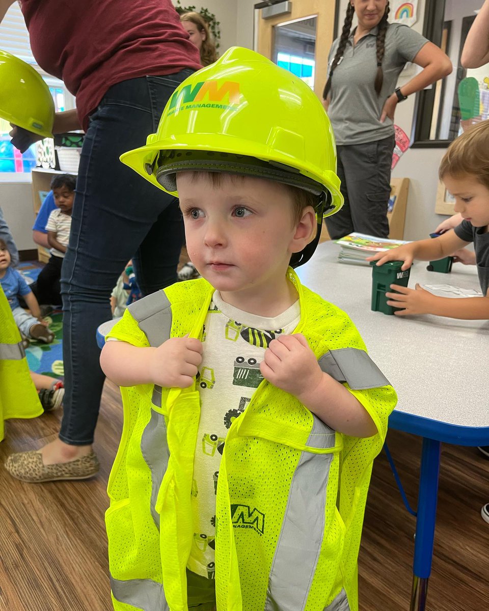 WM of Northern Nevada got to meet some future WM employees at the Goddard School in Sparks. We had so much fun getting to meet the kids and hearing about how excited they are to see our trucks! If your group wants to schedule a visit from WM, go to renorecycles.com ♻️🚛