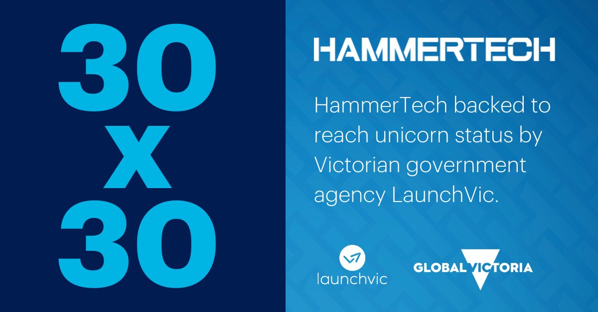HammerTechGLBL's tweet photo. In the News: HammerTech backed to reach unicorn status by Australian state government agency LaunchVic.
Read more here: https://t.co/ujp572fxQw
#construction #technology #startups #victoria #launchvic #30X30 https://t.co/n2Freav4yV