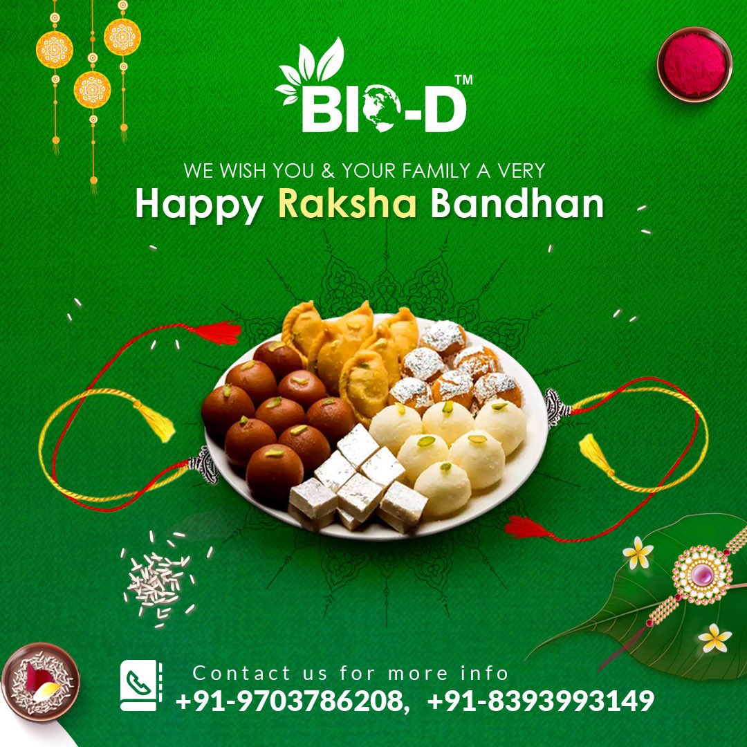 agarwaltableind's tweet photo. Every brother on Raksha Bandhan
promises his sister to protect her. And we also made a similar promise to save our planet from pollution. That's why we came up with biodegradable tableware. Choose our eco-friendly products, and preserve environment together.
#HappyRakshaBandhan https://t.co/vOr0nzyo6O